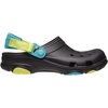 Crocs Unisex-Adult Classic All Terrain Clogs | Outdoor Shoes(Black/Multi)