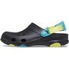Crocs Unisex-Adult Classic All Terrain Clogs | Outdoor Shoes(Black/Multi)