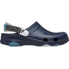 Crocs Unisex-Adult Classic All Terrain Clogs | Outdoor Shoes(Navy)