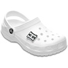 Crocs Unisex-Adult Jibbitz Shoe Charms – Letter Shoe Charm Singles, Cute Crocs Charms for Girls and Boys(Letter H)