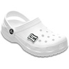 Crocs Unisex-Adult Jibbitz Shoe Charms – Letter Shoe Charm Singles, Cute Crocs Charms for Girls and Boys(Letter R)
