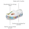 Crocs Unisex-Child Crocband Peanuts Clogs, Kids and Toddler Shoes(Multi/Peanuts)