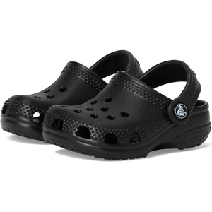 Crocs Baby Girls’ Classic Littles Clogs | Casual Shoes(Black)