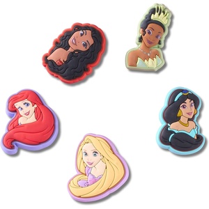 Crocs Jibbitz Disney Shoe Charm Packs(Disney Princess Multi)