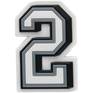 Crocs Jibbitz Number & Symbols Shoe Charms(Number 2)