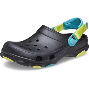 Crocs Unisex-Adult Classic All Terrain Clogs | Outdoor Shoes(Black/Multi)