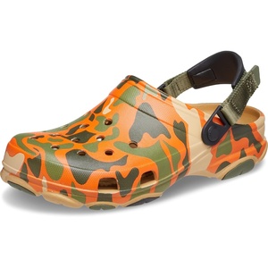 Crocs Unisex-Adult Classic All Terrain Clogs | Outdoor Shoes(Camo Tan/Multi)
