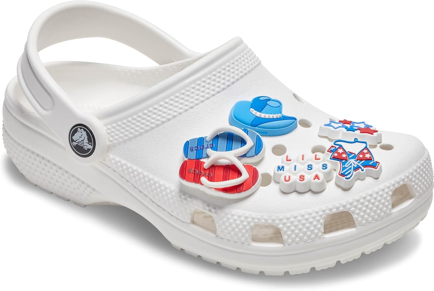 image:imageCrocs Kids Crocsfunlab Buzz Woody Clog ToddlerLittle Kid4th of July USA