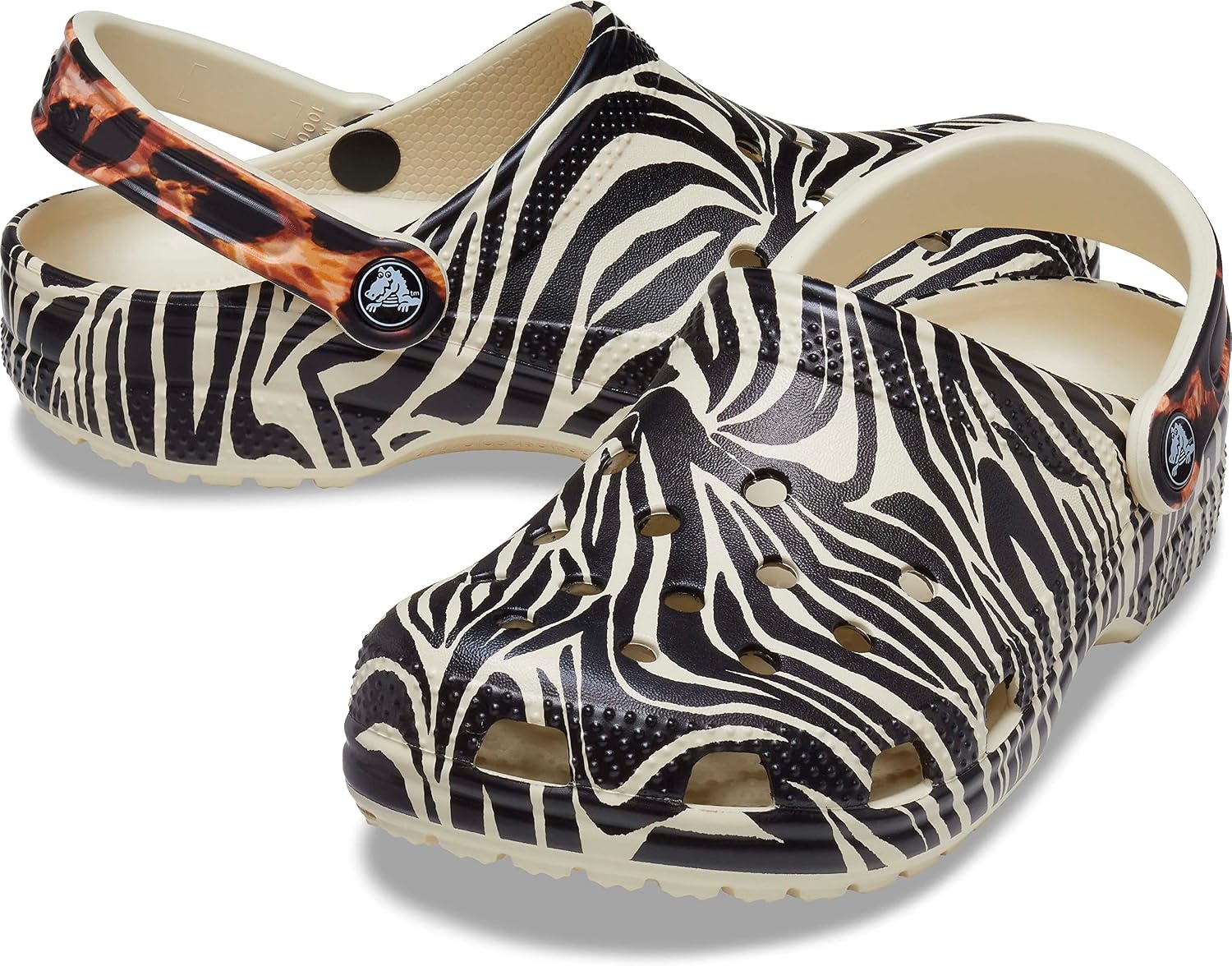 image:imageCrocs Kids Crocsfunlab Buzz Woody Clog ToddlerLittle KidBoneMulti Animal Remix