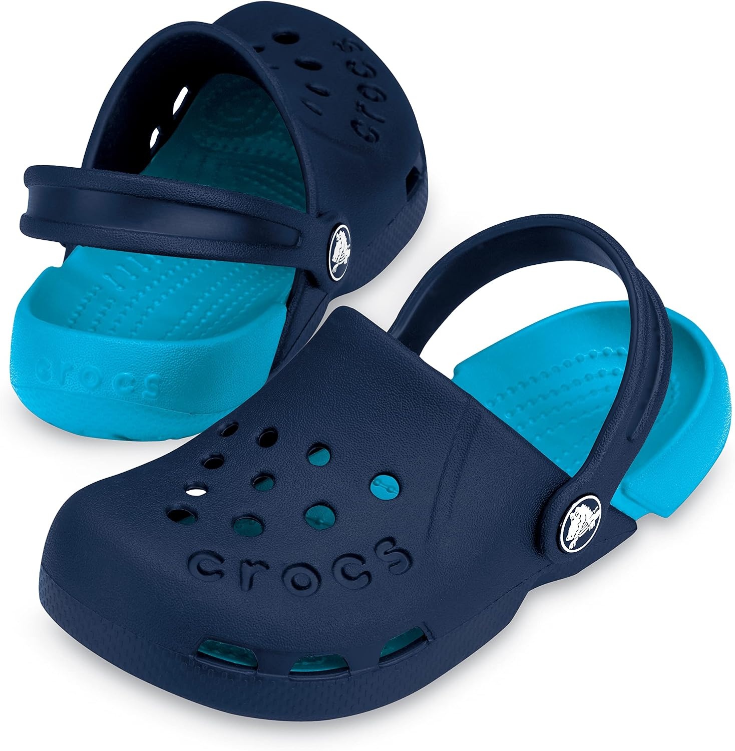 image:imageCrocs Kids Crocsfunlab Buzz Woody Clog ToddlerLittle KidNavyElectric Blue