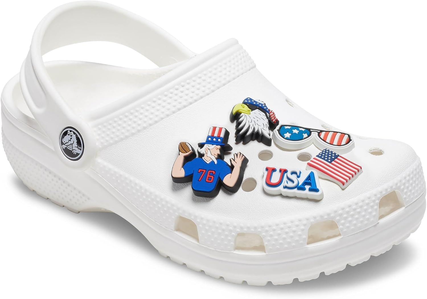 image:imageCrocs Kids Crocsfunlab Buzz Woody Clog ToddlerLittle KidPatriotic
