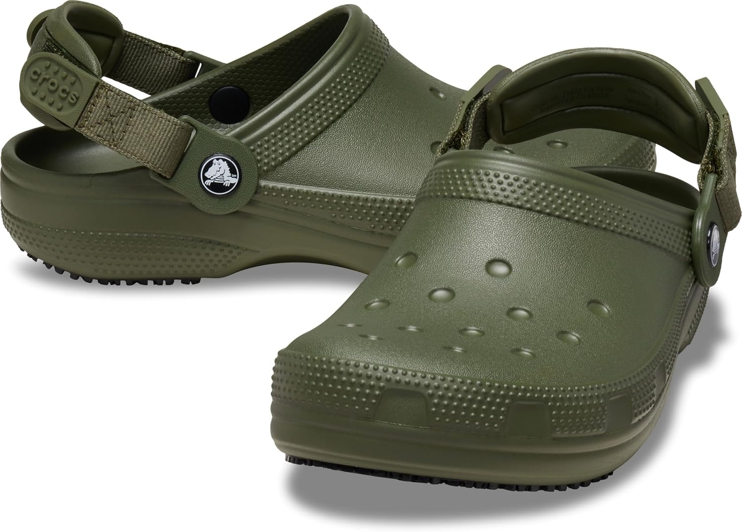 image:imageCrocs Mens Classic Work ClogsArmy Green