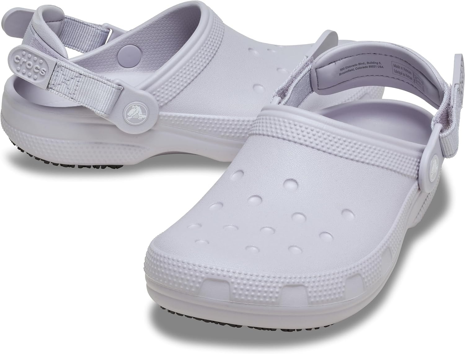 image:imageCrocs Mens Classic Work ClogsMauve Mist
