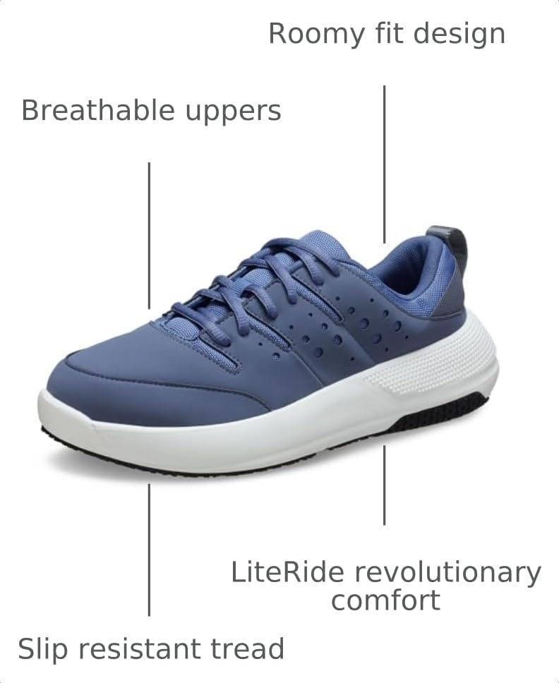 image:imageCrocs Mens On The Clock Work SneakersStormBijou Blue