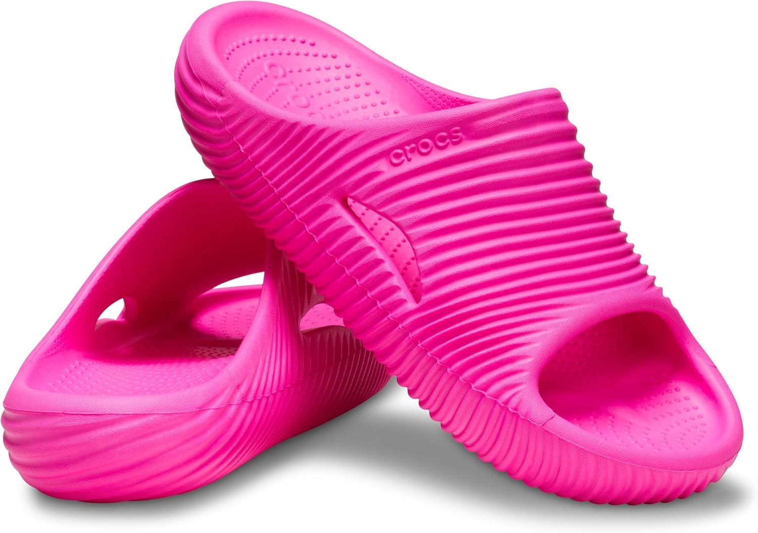 image:imageCrocs Unisex Adult Mellow Recovery SlidesPink Crush