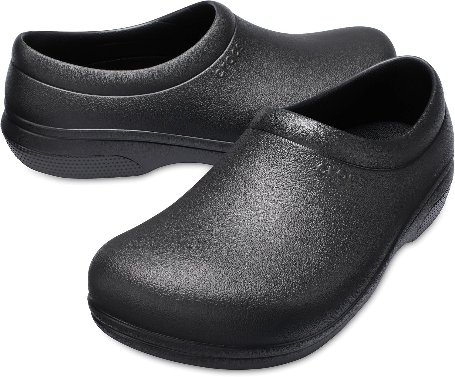 image:imageCrocs Unisex On The Clock Clog Slip Resistant Shoes for Women and MenBlack