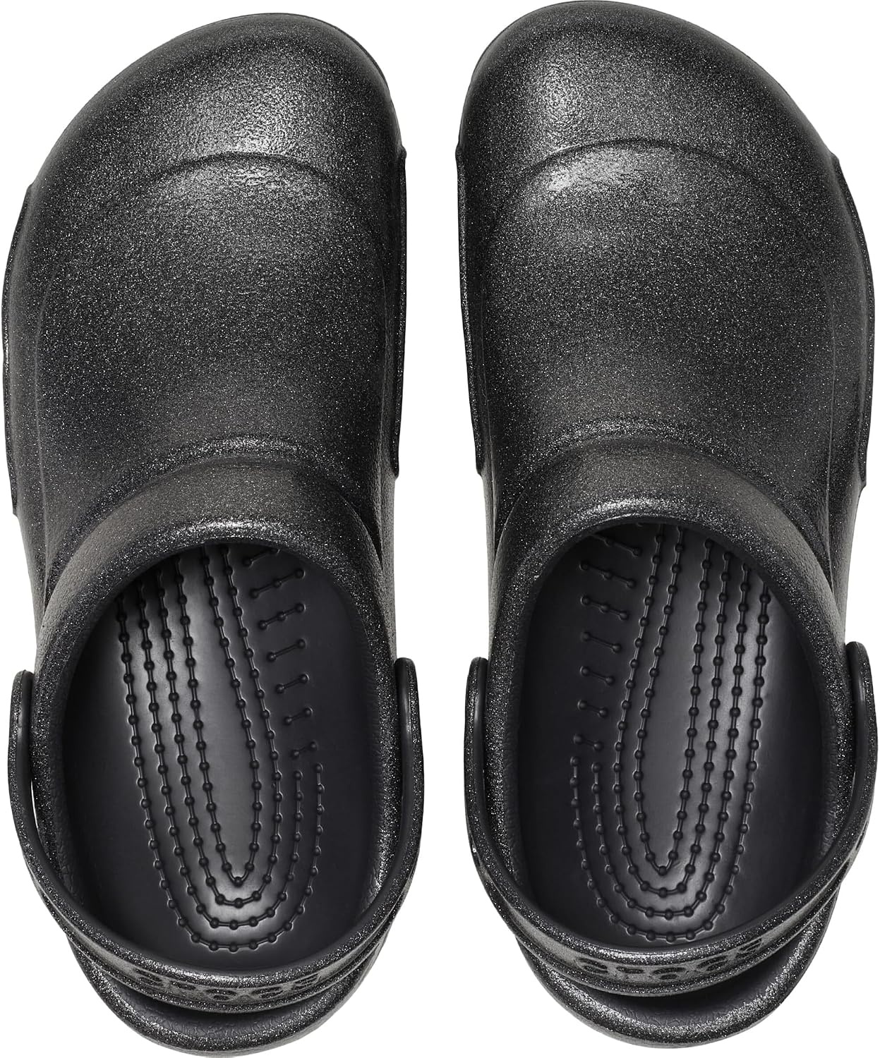 image:imageCrocs UnisexAdult Bistro Graphic Clogs Slip Resistant Work ShoesBlack Glitter