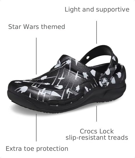 image:imageCrocs UnisexAdult Bistro Graphic Clogs Slip Resistant Work ShoesStar Wars