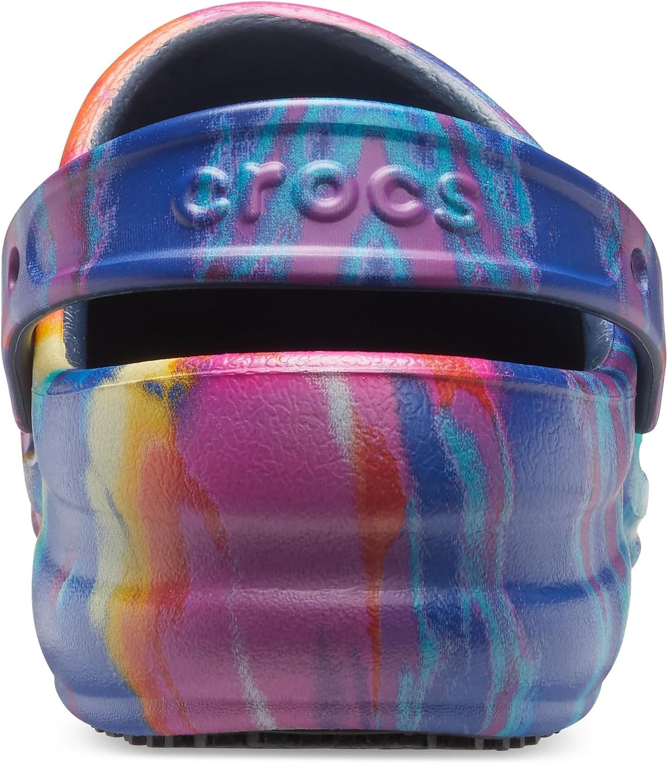 image:imageCrocs UnisexAdult Bistro Graphic Clogs Slip Resistant Work ShoesTie DyeNavy