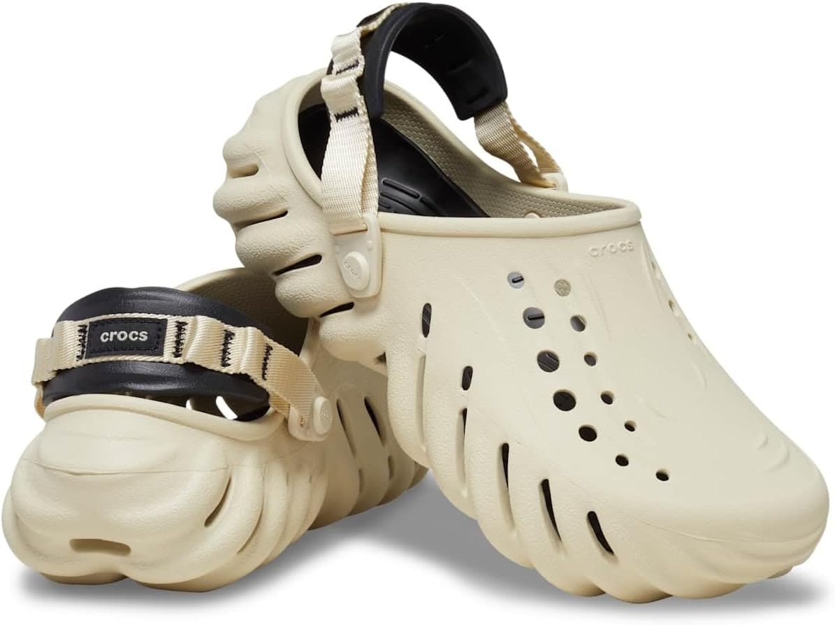 image:imageCrocs UnisexAdult Echo ClogBoneBlack