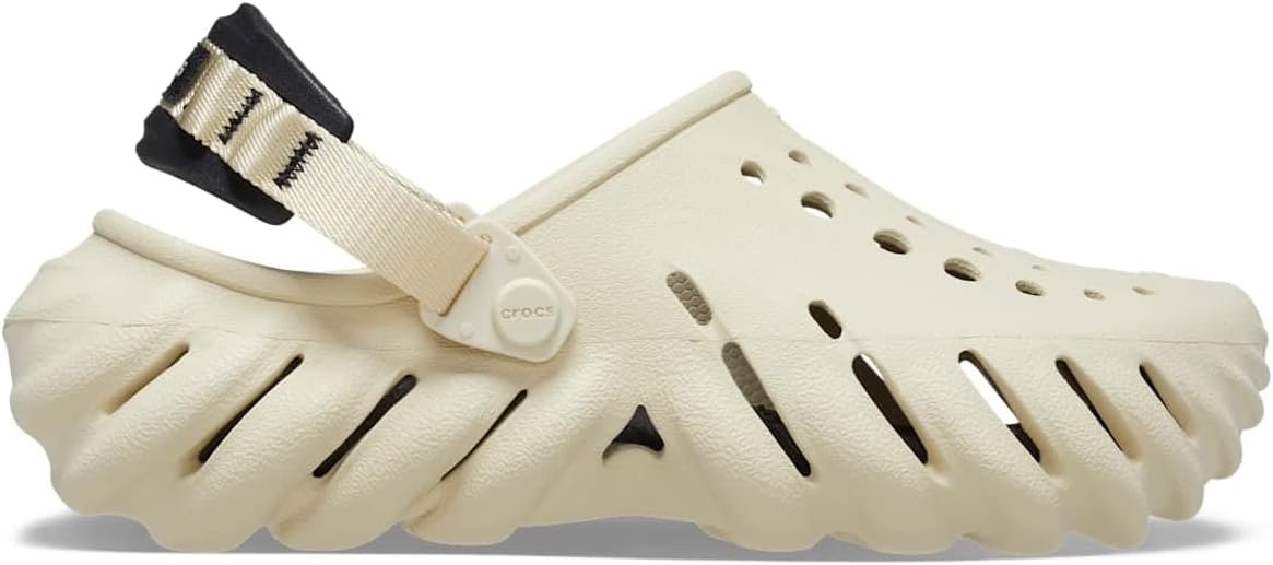 image:imageCrocs UnisexAdult Echo ClogBoneBlack