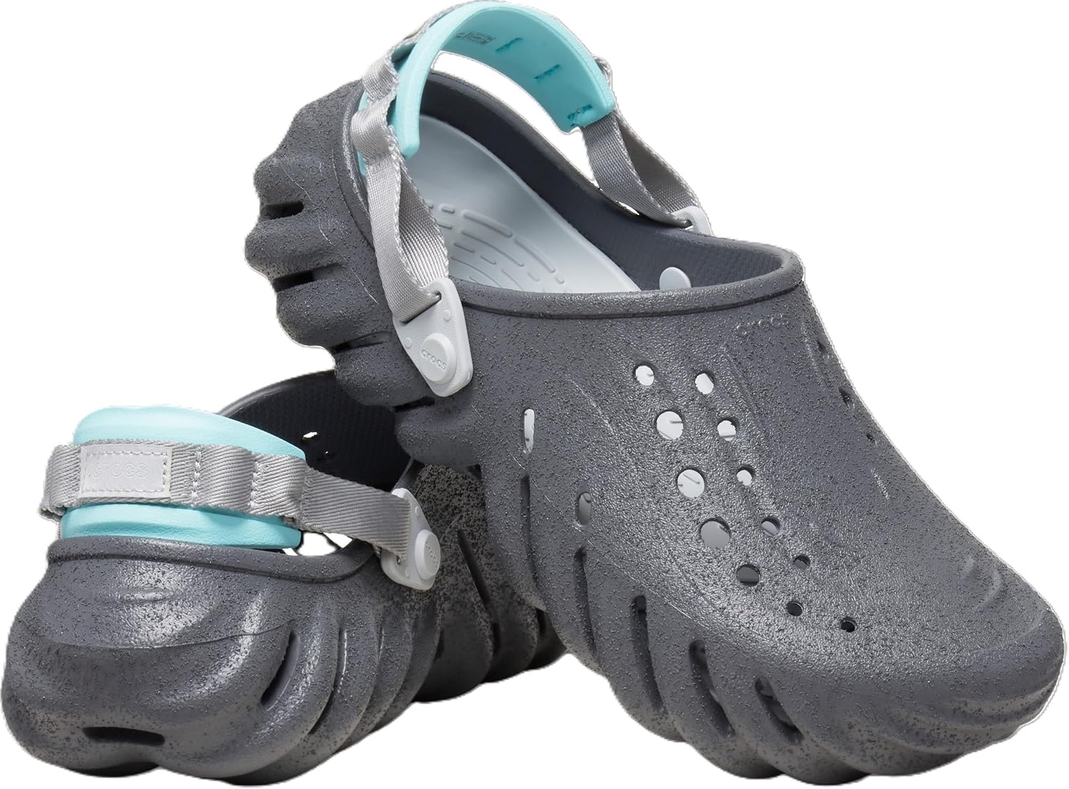 image:imageCrocs UnisexAdult Echo ClogSandstorm Slate GreyMulti
