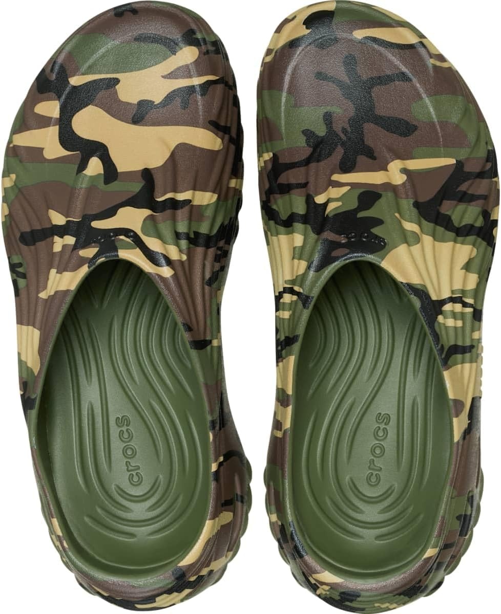 image:imageCrocs UnisexAdult Echo Wave ClogsArmy GreenMulti