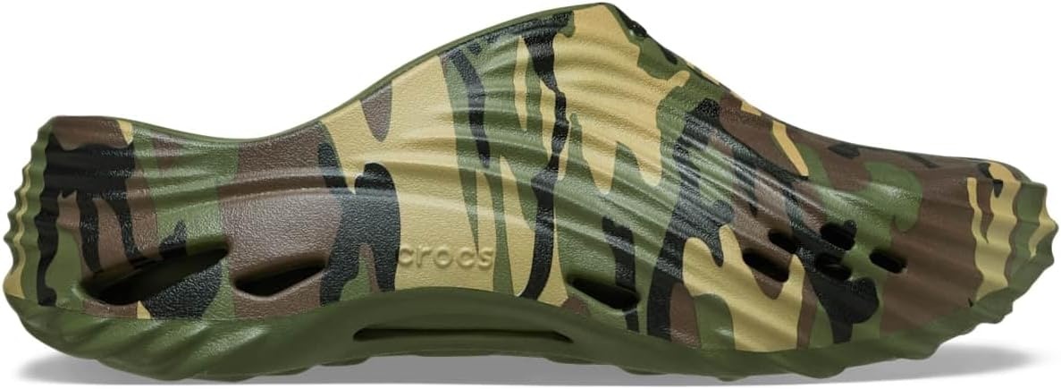image:imageCrocs UnisexAdult Echo Wave ClogsArmy GreenMulti