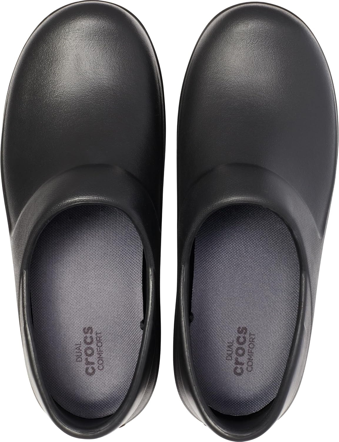 image:imageCrocs Womens Neria Pro II Work Clogs Enclosed Toe Slip Resistant ShoesBlack