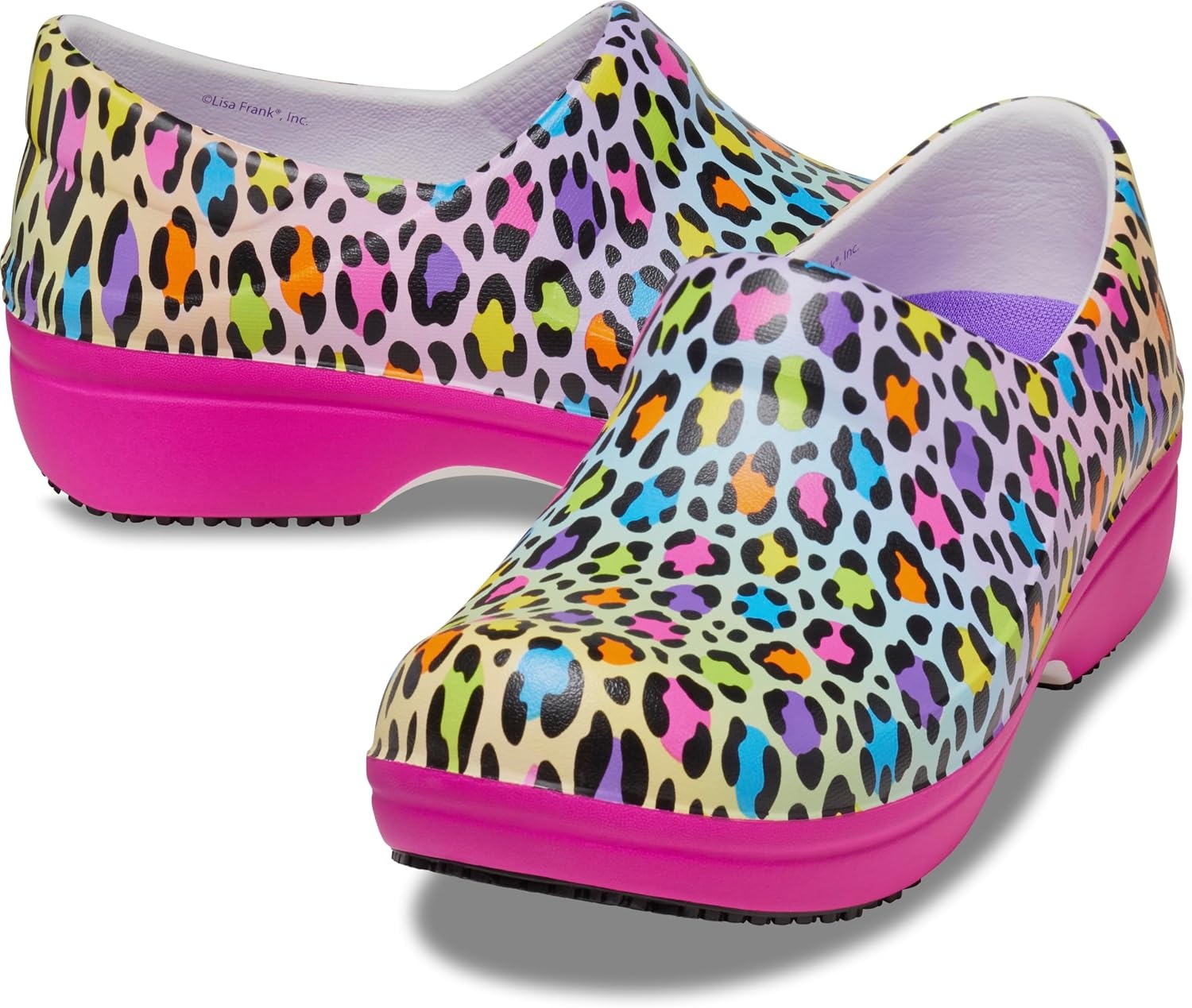 image:imageCrocs Womens Neria Pro II Work Clogs Enclosed Toe Slip Resistant ShoesMulti