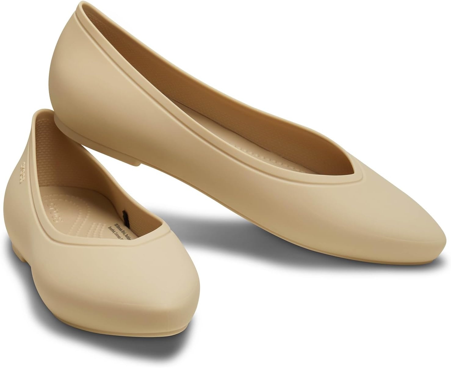 image:imageCrocs Womens On The Clock Work FlatsBrown