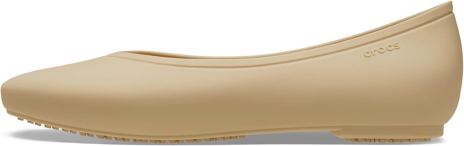 image:imageCrocs Womens On The Clock Work FlatsBrown
