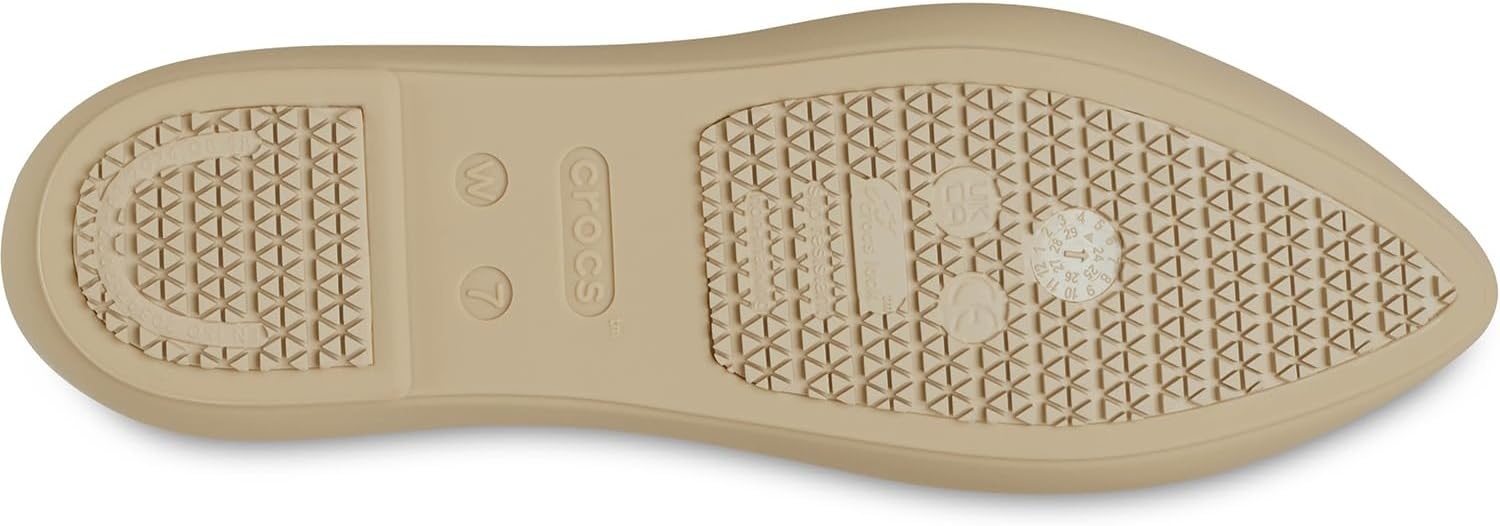 image:imageCrocs Womens On The Clock Work FlatsBrown