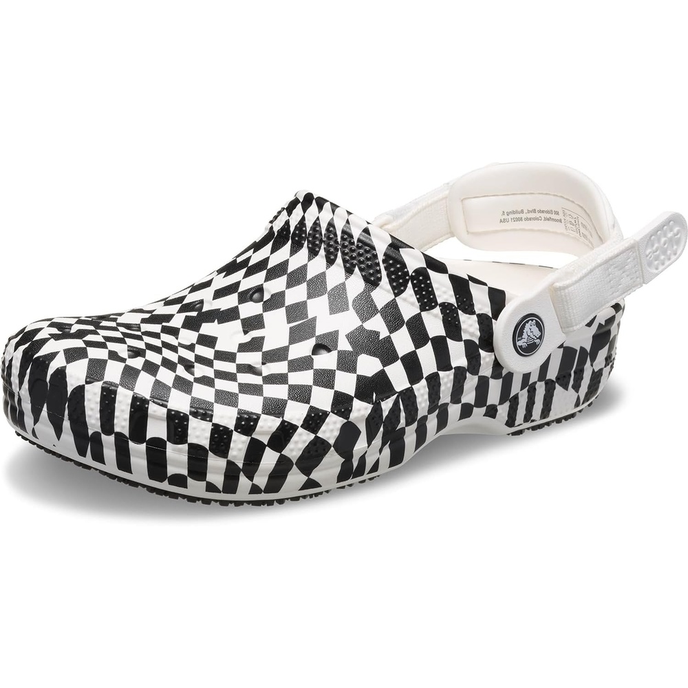 image:imageCrocs Mens Classic Work ClogsWhiteBlack