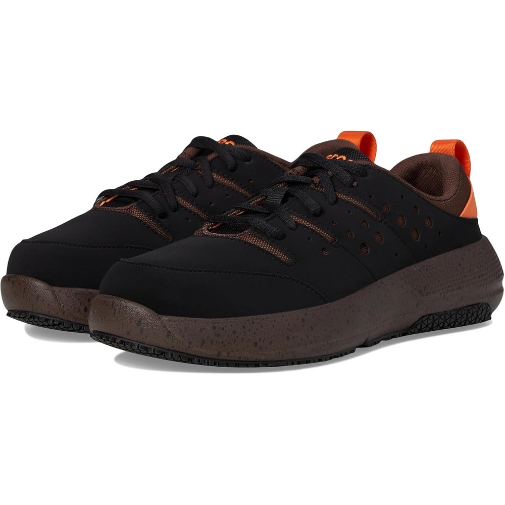image:imageCrocs Mens On The Clock Work SneakersBlackCoffee