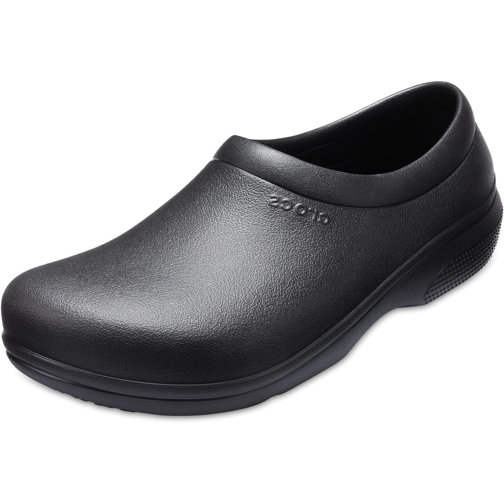 image:imageCrocs Unisex On The Clock Clog Slip Resistant Shoes for Women and MenBlack