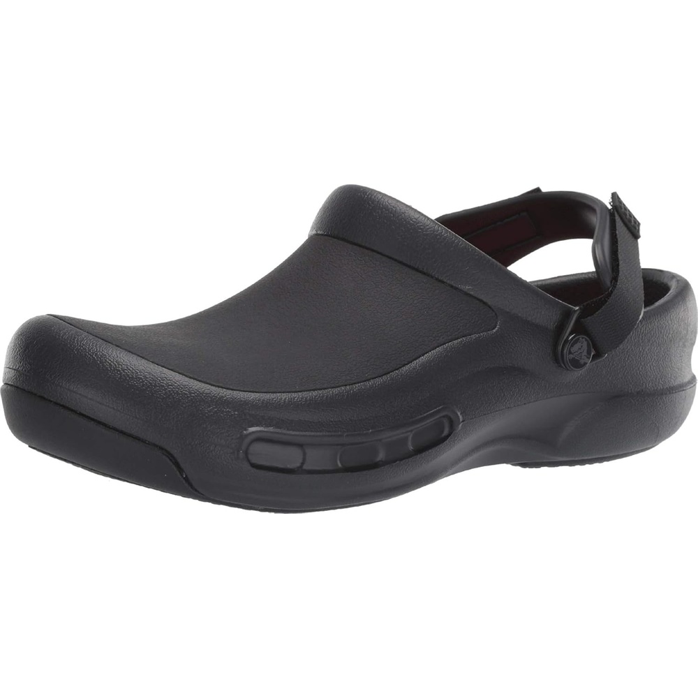 image:imageCrocs UnisexAdult Bistro Pro LiteRide Clogs Enclosed Toe Slip ResistantBlack