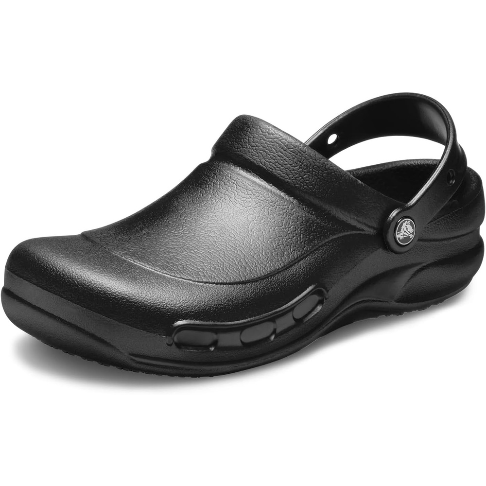 image:imageCrocs UnisexAdult Bistro Work Clogs Enclosed Toe Slip Resistant ShoesBlack