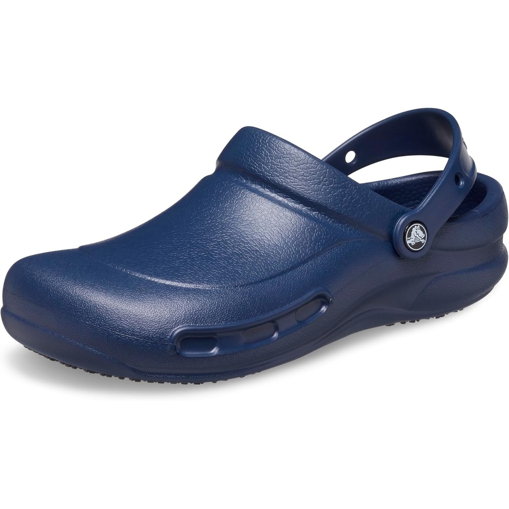 image:imageCrocs UnisexAdult Bistro Work Clogs Enclosed Toe Slip Resistant ShoesNavy
