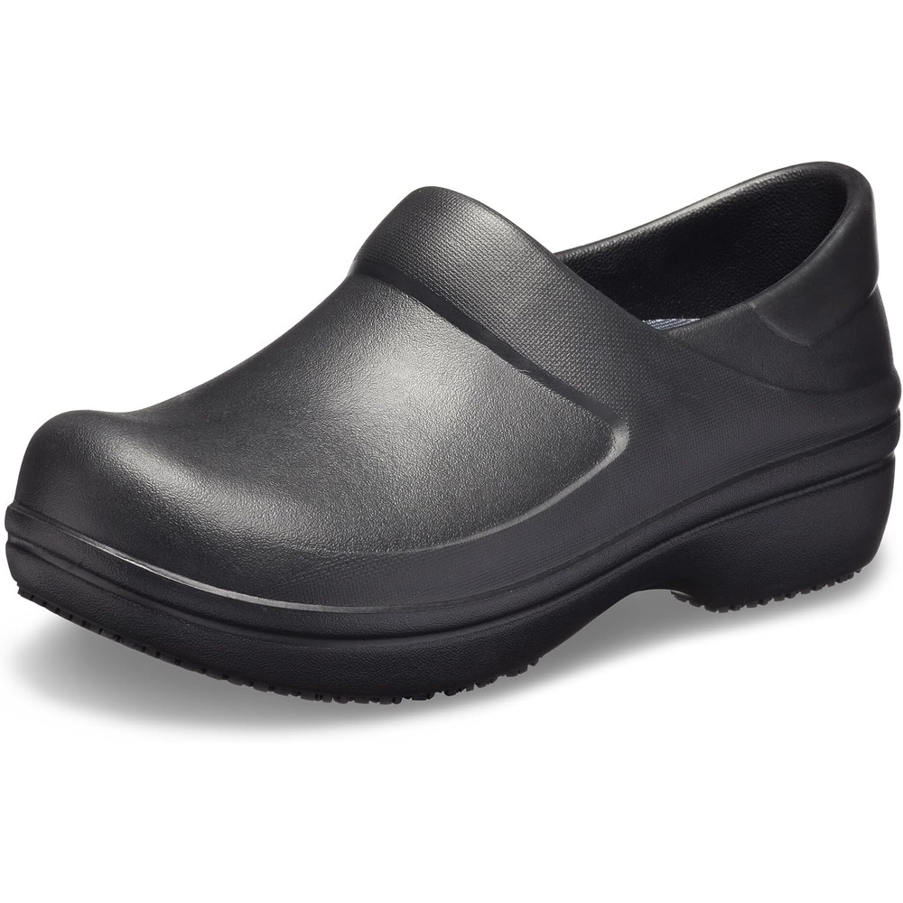 image:imageCrocs Womens Neria Pro II Work Clogs Enclosed Toe Slip Resistant ShoesBlack
