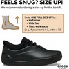 Crocs Men’s Bistro No Hands Work Sneaker, Enclosed Toe, Slip Resistant(Black)