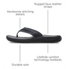 Crocs Men’s Yukon Vista II Flip Flops Sandals(Black)