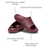 Crocs Unisex Adult Mellow Recovery Slides(Beetroot)