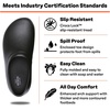 Crocs Unisex On The Clock Clog, Slip Resistant Shoes for Women and Men(Black)