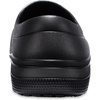 Crocs Unisex On The Clock Clog, Slip Resistant Shoes for Women and Men(Black)