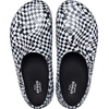 Crocs Unisex On The Clock Clog, Slip Resistant Shoes for Women and Men(Black/White)