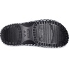 Crocs Unisex On The Clock Clog, Slip Resistant Shoes for Women and Men(Black/White)