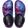 Crocs Unisex-Adult Bistro Graphic Clogs, Slip Resistant Work Shoes(Black/Black)