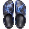 Crocs Unisex-Adult Bistro Graphic Clogs, Slip Resistant Work Shoes(Black/Lightning)
