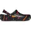 Crocs Unisex-Adult Bistro Graphic Clogs, Slip Resistant Work Shoes(Pepper/Black)